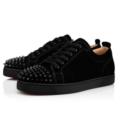 Zapatillas Louis Junior Spikes Christian Louboutin Hombre - Negros - 1215172M251